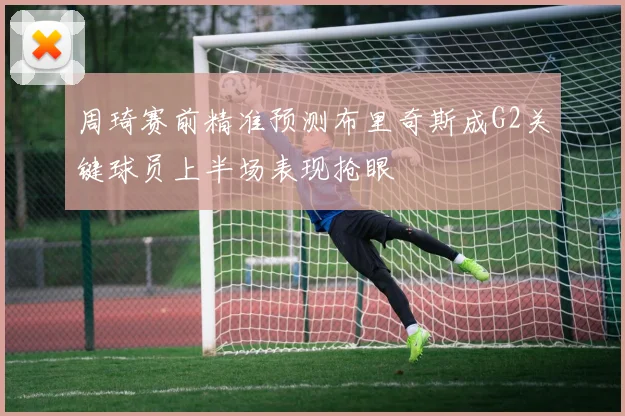 周琦赛前精准预测布里奇斯成G2关键球员上半场表现抢眼